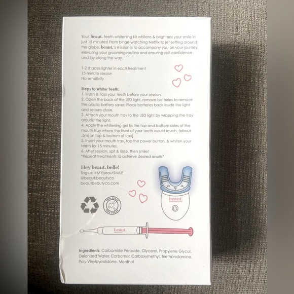 🆕Beaut. Beautyco - The original glam smile kit BNIB - Picture 3 of 4